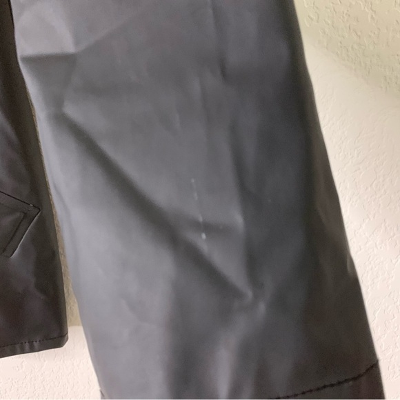 Rains Black Hooded Jacket - Picture 4 of 12